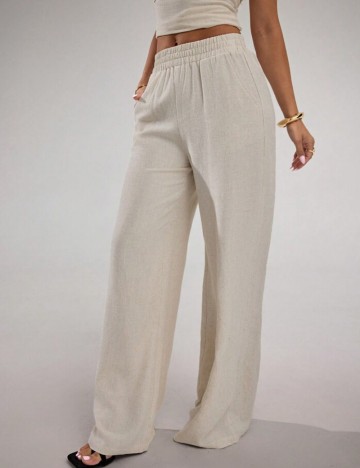 Pantaloni Shein, bej