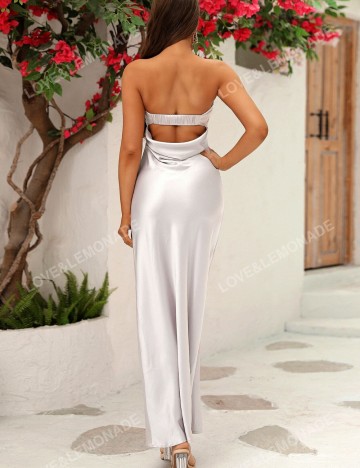 Rochie maxi Shein, gri