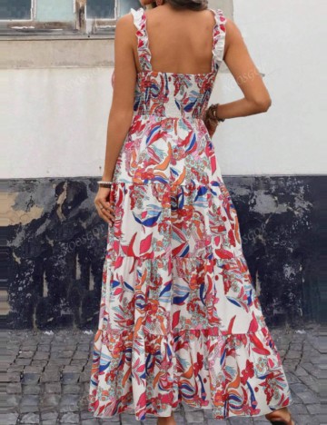 Rochie maxi Shein, mix culori