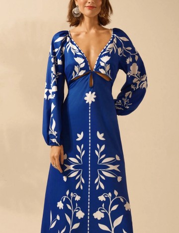 Rochie maxi Shein, albastru