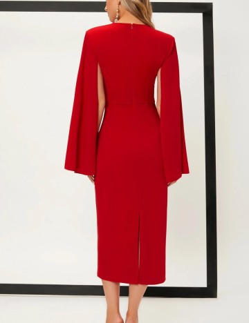 Rochie midi Shein, roșu