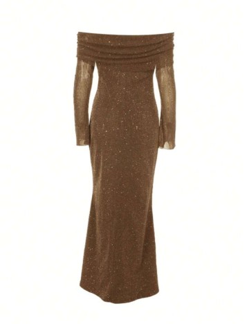 Rochie maxi Shein, maro