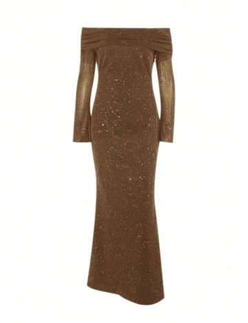 Rochie maxi Shein, maro