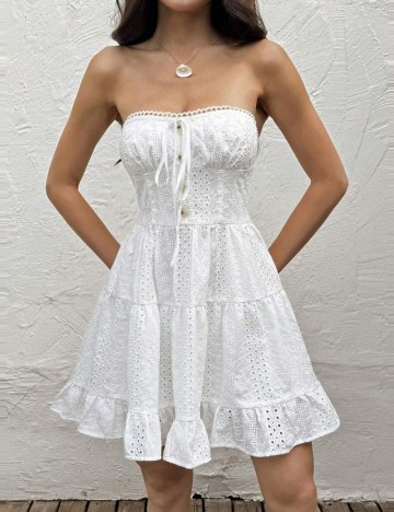 Rochie mini Shein, alb