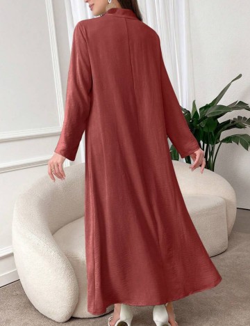 Rochie maxi Shein, cărămiziu