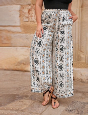 Pantaloni Shein Curve+, mix culori