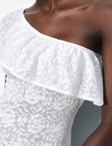 Rochie midi Shein, alb