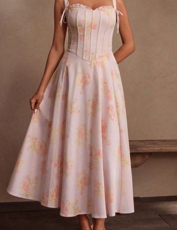Rochie maxi Shein, roz