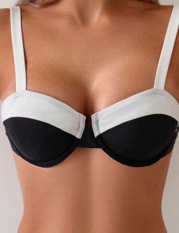 Costum de baie Shein, mix culori