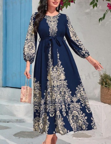 Rochie maxi Shein, albastru