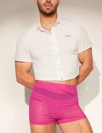 Pantaloni scurți Shein, roz