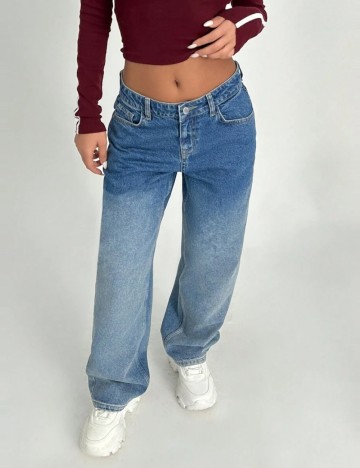 Jeans Shein, albastru