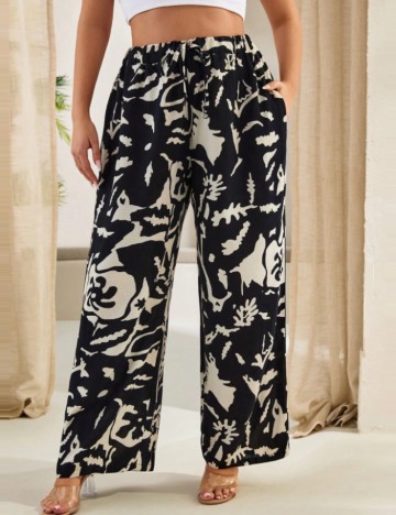 Pantaloni Shein Curve+, mix culori