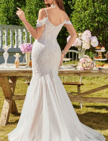Rochie de ocazie și bridal Shein, alb