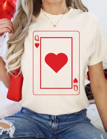Tricou Shein, bej