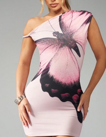 Rochie mini Missguided by Shein, roz