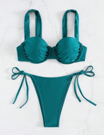 Costum de baie Shein, verde