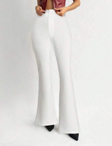 Pantaloni Shein, alb
