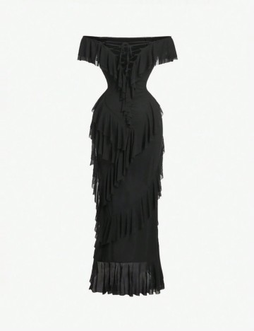 Rochie maxi Shein, negru