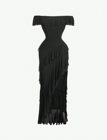 Rochie maxi Shein, negru