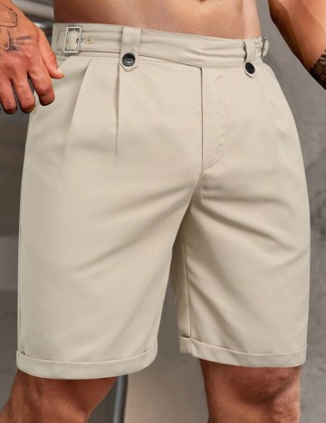 Pantaloni scurți Shein, bej