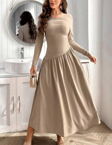 Rochie maxi Shein, bej