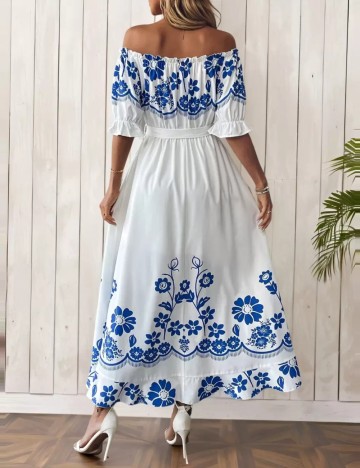 Rochie midi Shein, alb