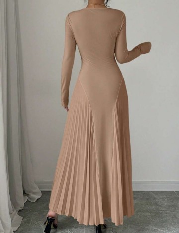 Rochie maxi Shein, kaki