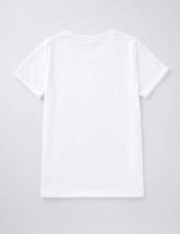 Tricou Shein Curve+, alb