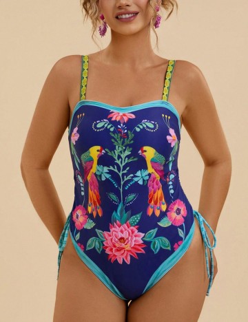 Costum de baie întreg Shein Curve+, mix culori