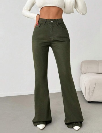 Jeans Shein, verde