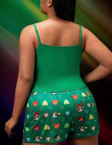 Compleu Shein Curve+, verde