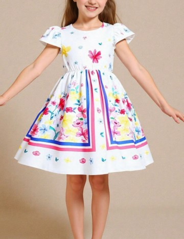 Rochie Shein, alb