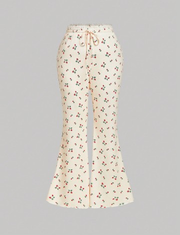 Pantaloni de pijama Shein Curve+, mix culori