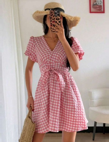 Rochie mini Shein, mix culori