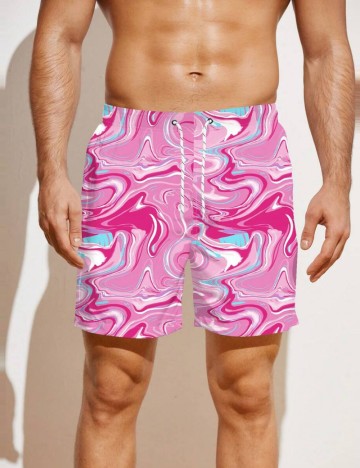 Pantaloni scurți MANFINITY by Shein, mix culori