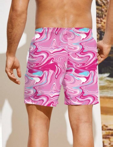 Pantaloni scurți MANFINITY by Shein, mix culori