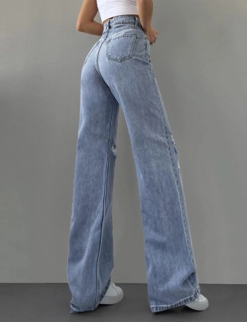 Jeans Shein, albastru