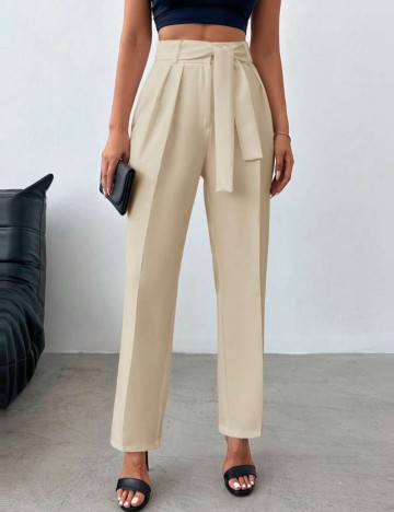 Pantaloni Shein, crem