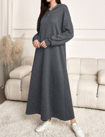 Rochie maxi Shein, gri