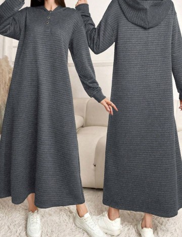 Rochie maxi Shein, gri