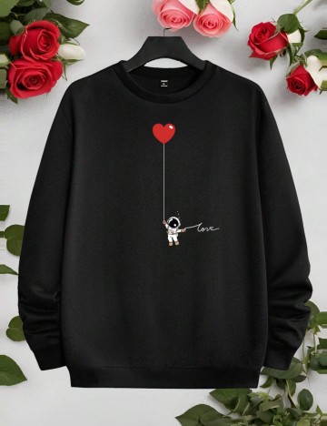 Bluză MANFINITY by Shein, negru