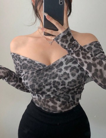 Bluză Shein, mix culori
