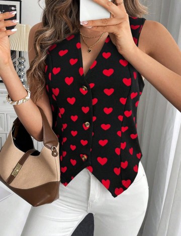 Vestă Shein, negru