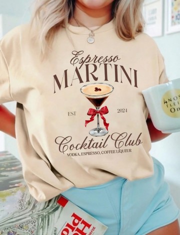 Tricou Shein, bej