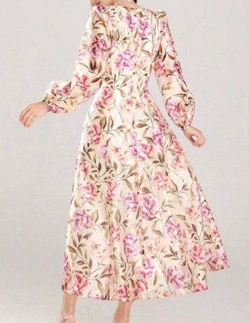 Rochie maxi Shein, mix culori