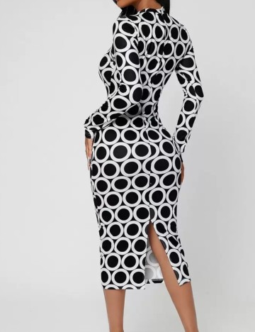 Rochie midi Shein, mix culori