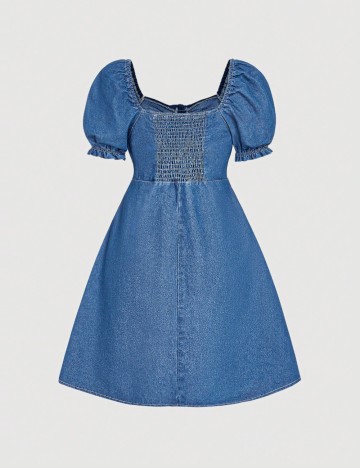 Rochie de blugi Shein, albastru