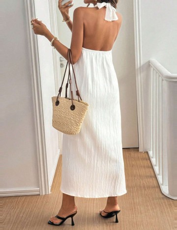 Rochie midi Shein, alb