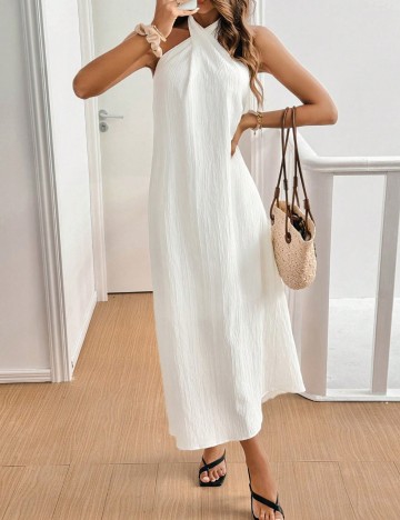 Rochie midi Shein, alb